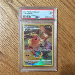 2022 Pokémon Flareon Brilliant Stars Card
